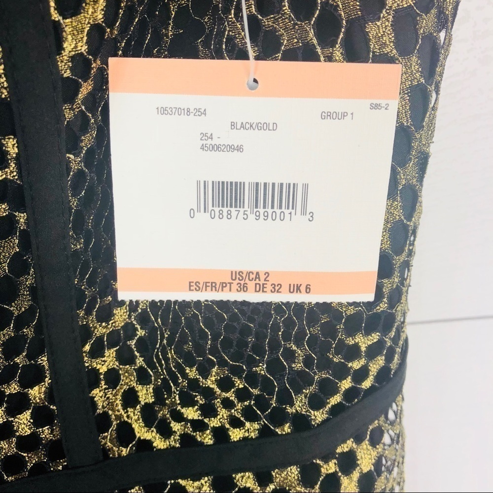 [Anne‎ Klein] Sleeveless Lace Fit-and-Flare Dress - Picture 5 of 8